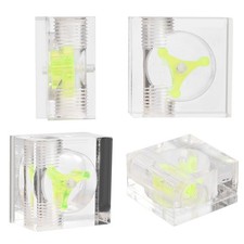 3 Impeller Water Meter Indicator For PC Water Cooling New  