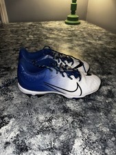 Nike hyperdiamond 4 k  Softball Cleats Women's Sz 6.5White Navy Black CZ5918-402