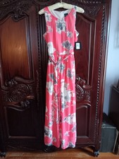 NWT Jessica Howard  Maxi Dress Sleeveless New Lined Size 8 Womens JH floral