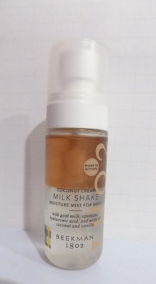 Beekman 1802 Milk Shake Moisture Mist Coconut Cream 2oz   NOT SEALED*