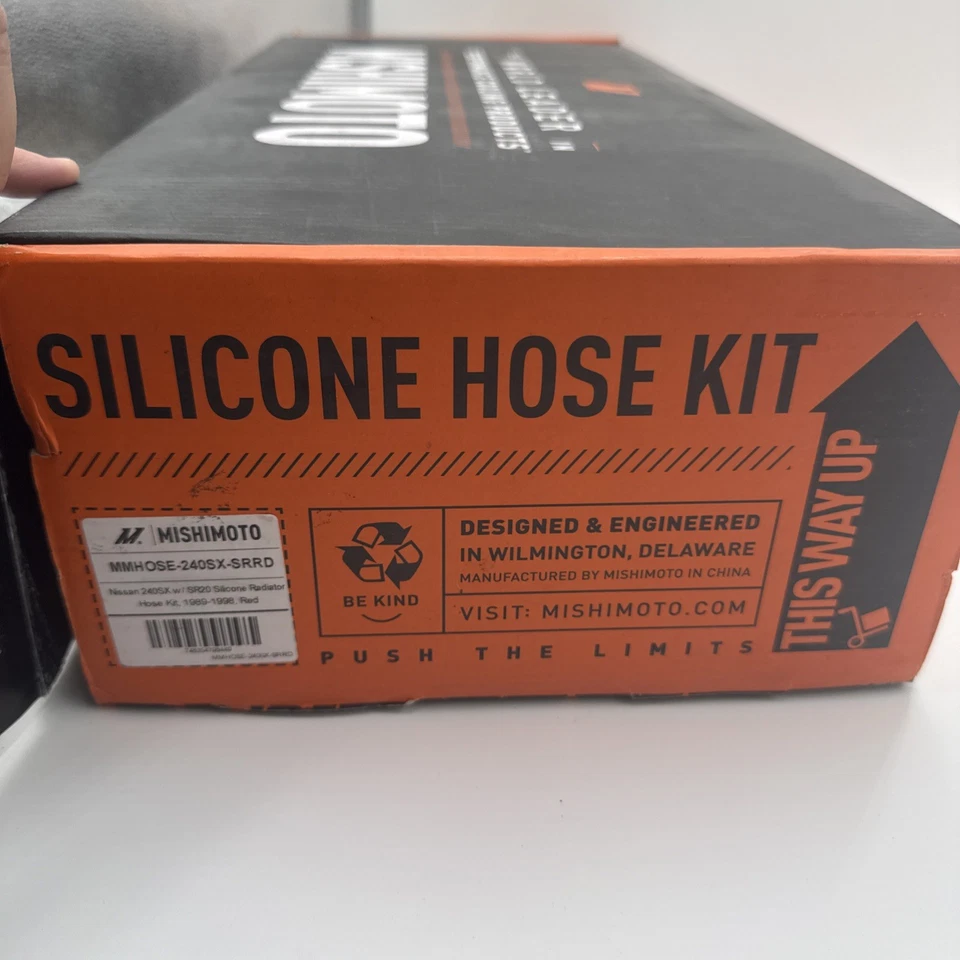 Kit de manguera de radiador de silicona Mishimoto para Nissan 240sx SR20 1989-1998 rojo Foto 4 de 4
