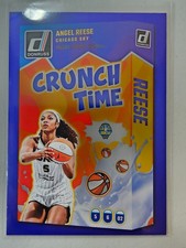 2025 Panini Donruss WNBA - Crunch Time Angel Reese #7 Press Proof Blue