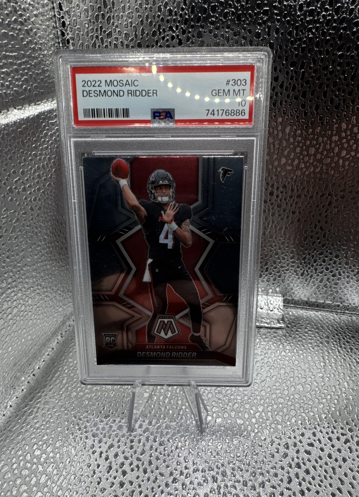 2022 Panini Mosaic - Rookies Desmond Ridder #303 (RC)