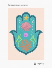 Hamsa Season Summer Needlepoint Canvas