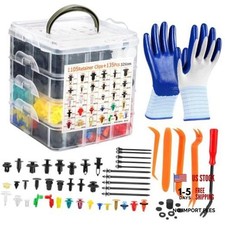 Car Retainer Clips Kit for Toyota Ford, 1240pcs 32 Sizes Auto Fasteners 