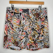 Saxx Mens Board Shorts 30 Betawave 2N1 Boardies Swim Trunks Surf Beach 17"