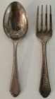 Lunt Treasure Sterling Silver Child's Baby Spoon & Fork Set William & Mary 1921