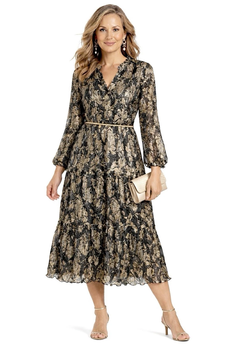 a line dress with neck scarf Cecilia Scarf-Detail A-Line Mini Dress in Black