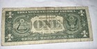 1957 U.S. $1 One DOLLAR SILVER CERTIFICATE Star Note  Blue seal *96813074A — photo 2