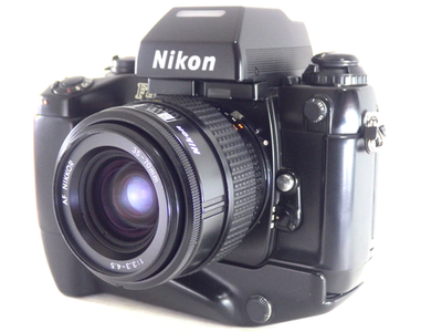 Nikon F4S ボディ + AF NIKKOR 35-70mm F2.8 Nikon F4S 35mm SLR Film Camera MB-21 w/ 35-70mm Nikkor Lens Tested