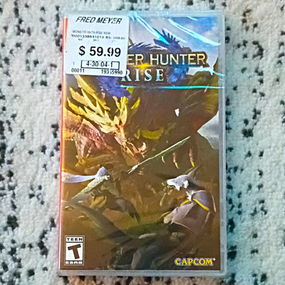 Capcom Monster Hunter Rise (Nintendo Switch) 2021 NTSC-U/C T Teen Multiplayer