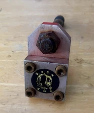 Old School Bmx Red Tuf Neck Pat Pending Squared Edge Stem