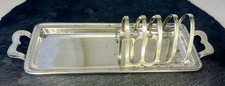 Rare Art Deco 1920s ASPREY London Silver Toast & Butter Rack Pat 384031 Luxury