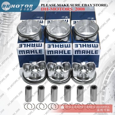 6Pcs Pistons & Rings STD Φ88mm NURAL for Mercedes-Benz E280 C300 GLK300 3.0L V6
