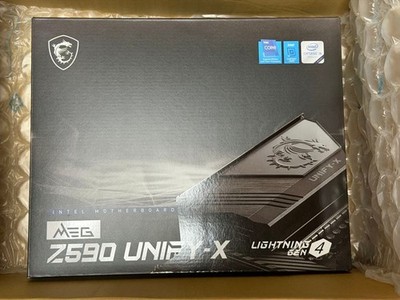 MSI MEG Z590 Unify-X Gaming Mainboard ATX LGA1200 DDR4 PCIe 4 CFX M.2 Wi-Fi 6E