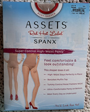 Assets by Spanx Shaping High-Waist Panty 2XL Nude Slimming Control Brief NWT Sz6
