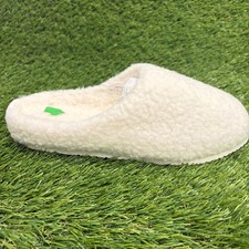 Allbirds Wool Slipper Fluff Womens Size 7.5 Cream Comfort Slip On Mule Shoes