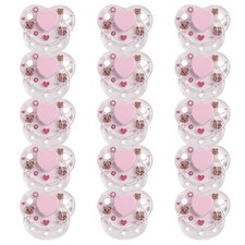15pcs New Magnetic Pacifier Bear Heart for Reborn Baby Dolls Accessory Kits DIY