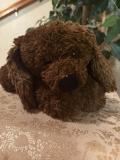Animal Alley Toys R Us Chocolate Brown Lab Puppy Plush 17  VGUC