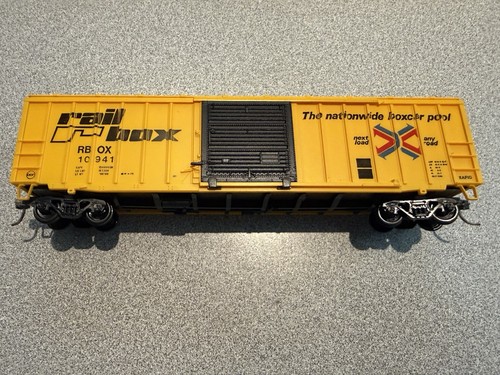 Caja de rieles Athearn escala HO 50' ACF tipo caja caja riel coche RBOX #10941 Kadee sin caja | Condition: Used