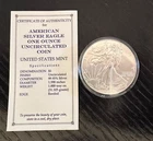 2023 W American Silver Eagle Proof Dollar $1 US Mint  OGP  & COA