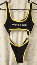 Brazzers One Piece Swim Exotic Stripper Dancewear Outfit Size XS