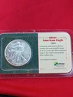 1999 American eagle silver 99.93 dollar  uncirculated.