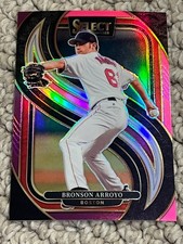 bronson arroyo select 2025 magenta/red 043/199