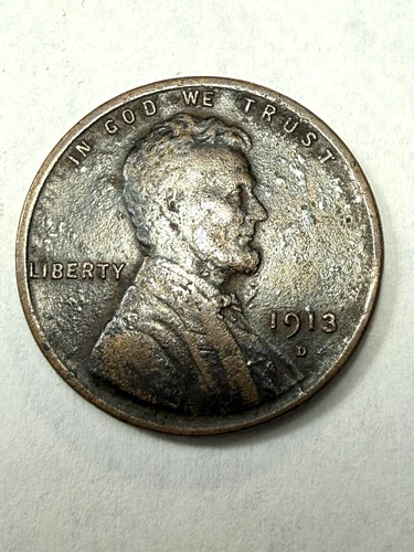 ** 1913-D LINCOLN CENT- VF+  (UPGRADE THAT SPOT IN YOUR SET)  PRICED CHEAPER **