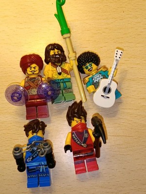 LEGO Ninjago Legacy 5 Elemental Masters Minifigures minifig lot. 