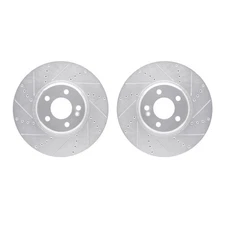 Dynamic Friction 7002-63034 Disc Brake Rotor Set For 15-23 C300 E250 E300