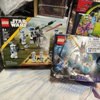 (2)LEGO Star Wars Sets -  Clone Troopers Battle Pack #75345Aerial Assault #76145