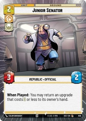 Junior Senator (Hyperspace Foil) [SEC - 956]