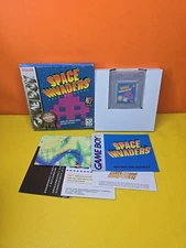 Space Invaders (Nintendo Game Boy) COMPLETE w/ Box manual game WORKS!