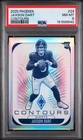 Jaxson Dart 2025 Panini Phoenix #24 Contours PSA 8 New York Giants RC Rookie
