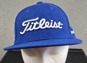 Titleist Pro V1 Royal Blue w/White Embroidery Trucker Hat One Size Adjustable