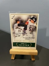 Munetaka Murakami & Kazuma Okamoto 2021 BBM Fusion Title Holder #TH04 MLB Next