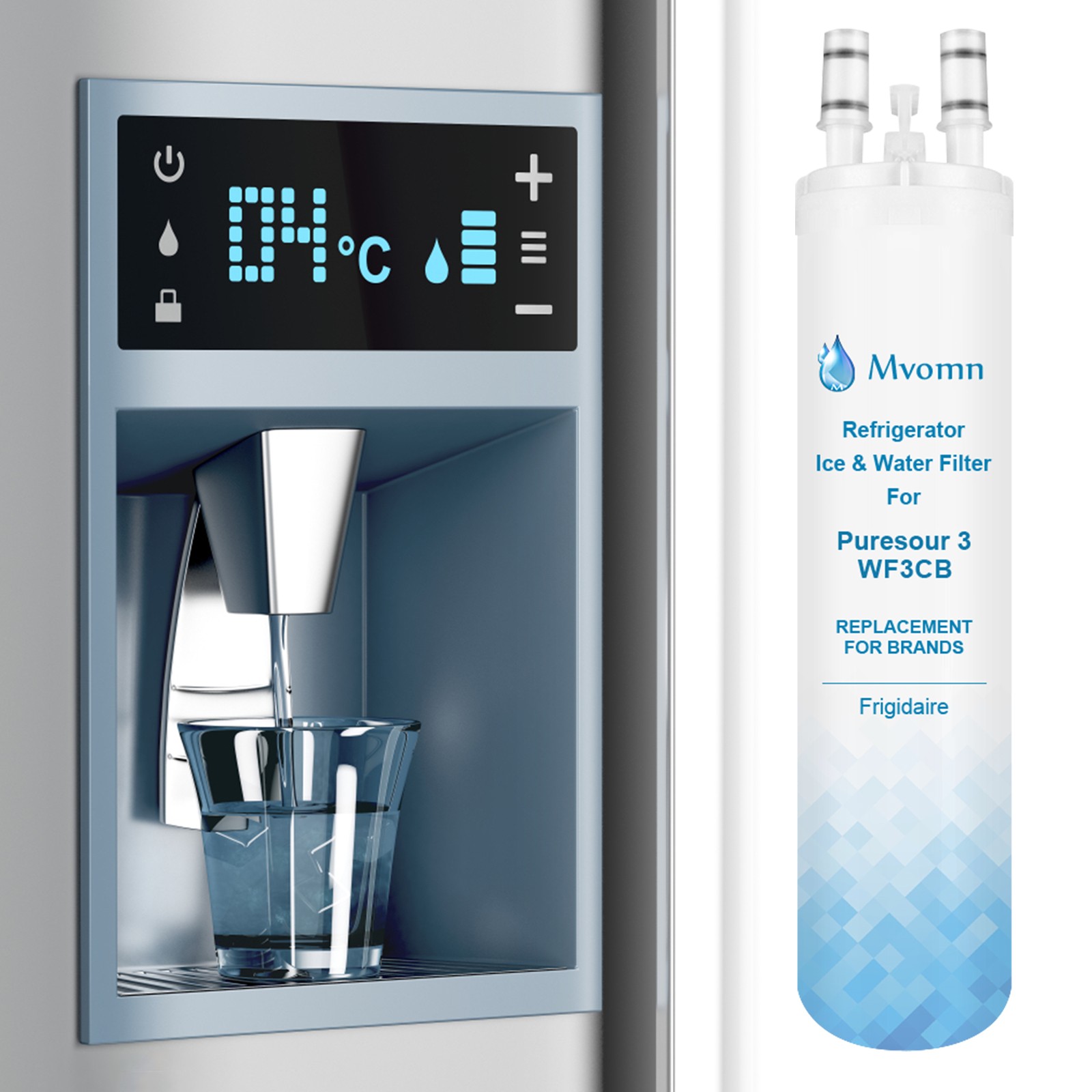 FilterLogic FFL-132F Pacco Da 2 Filtri Acqua Per Frigorifero – Compatibili Con Electrolux, AEG, PureSource 2 (WF2CB, FC-100), Riduzione Cloro NSF/ANSI 42 - 3