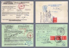 GF0364 Documenti: Documenti per esportazione vetture con marche consolari - 1980