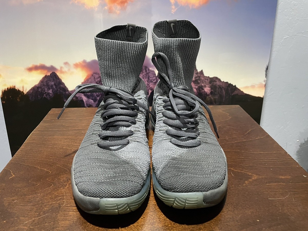 Size 8.5 - Nike Hyperdunk 2016 Flyknit Dark Grey | eBay