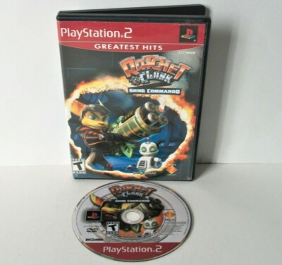 Ratchet and Clank Going Commando PS2 PlayStation 2 Good Disc Game Action Goin 2