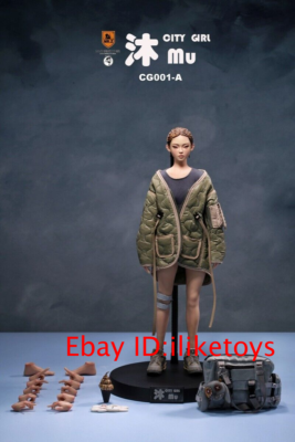 1/6コレクティブル アクションフィギュア　CITY GIRL mu【MR.Z】 Mr.Z Mu City Girl Female City Series Doll 1/6 Scale Action Figure