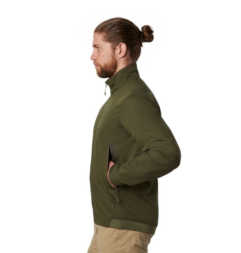 Mountain Hardwear Men's Boultway Jacket Amry Green Size Large MSRP 175