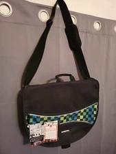 Yak Pak Crossbody Bag Multi-Color Checkerboard Bag Back Pack (Enyp)