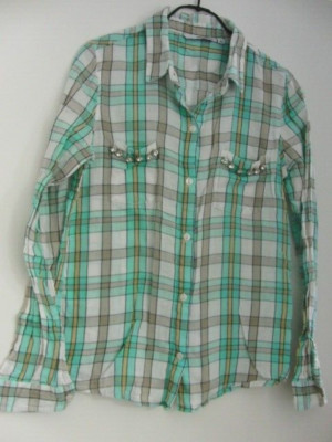 BLUSE Tally Weijl Mode Damenkleidung Fashion Gr.S / 34,36 mit Strass !
