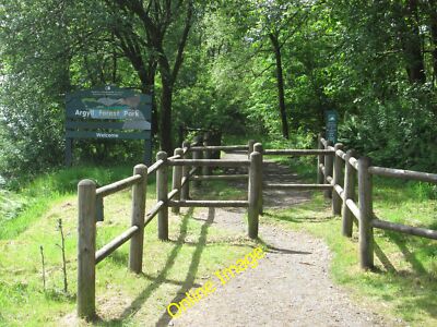 Photo 12x8 Sign for Argyll Forest Park Arrochar  c2014