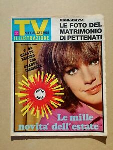 Rivista Tv Sorrisi E Canzoni 1967 Toto Roberts Granata Musica Beat Fiat Berlina Ebay