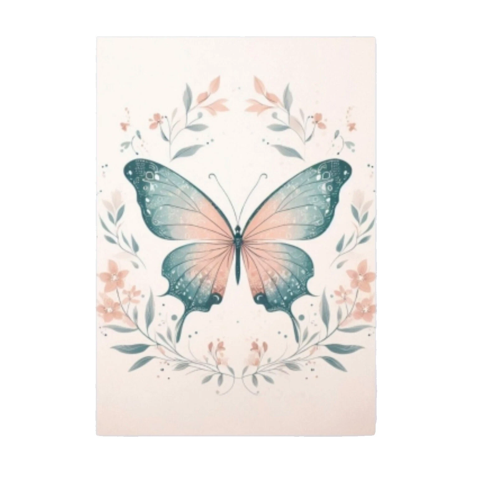 Butterflies Multicolor Birthday Greeting Cards & Invitations