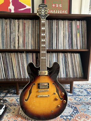 Epiphone Sheraton II Electric Guitar With Upgraded Seth Lover Humbucker Pickups