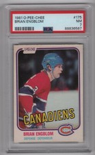 BRIAN ENGBLOM 1981-82 O-PEE-CHEE 81-82 NO 175 PSA 7    84939